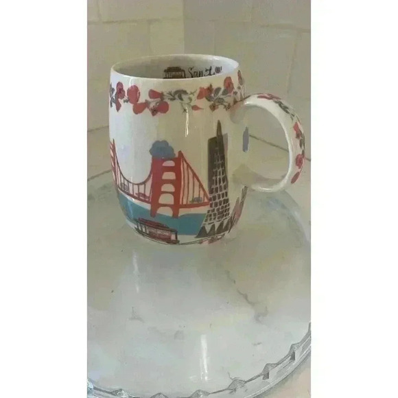 World Market Collectible San Francisco Large Mug, Golden Gate, City Scene - Picture 8 of 12